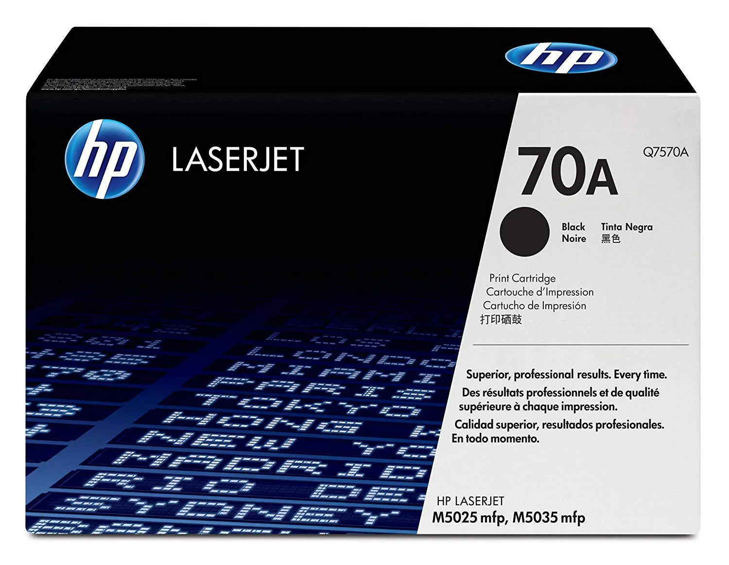 New, Pre-Owned - HP 70A Standard-Yield Black Laser Toner Cartridge, Q7570A