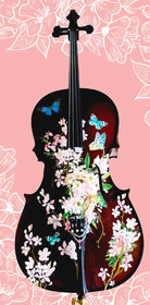 Cherry Blossom Cello Outfit | Pearl Fine Tuners & Brazilwood Bow
