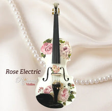 Rose White 1/2 Violin Outfit