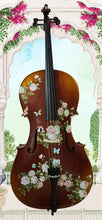 Rose Delight Cello Outfit | Pearl & Crystal Tailpiece, Brazilwood Bow & Case