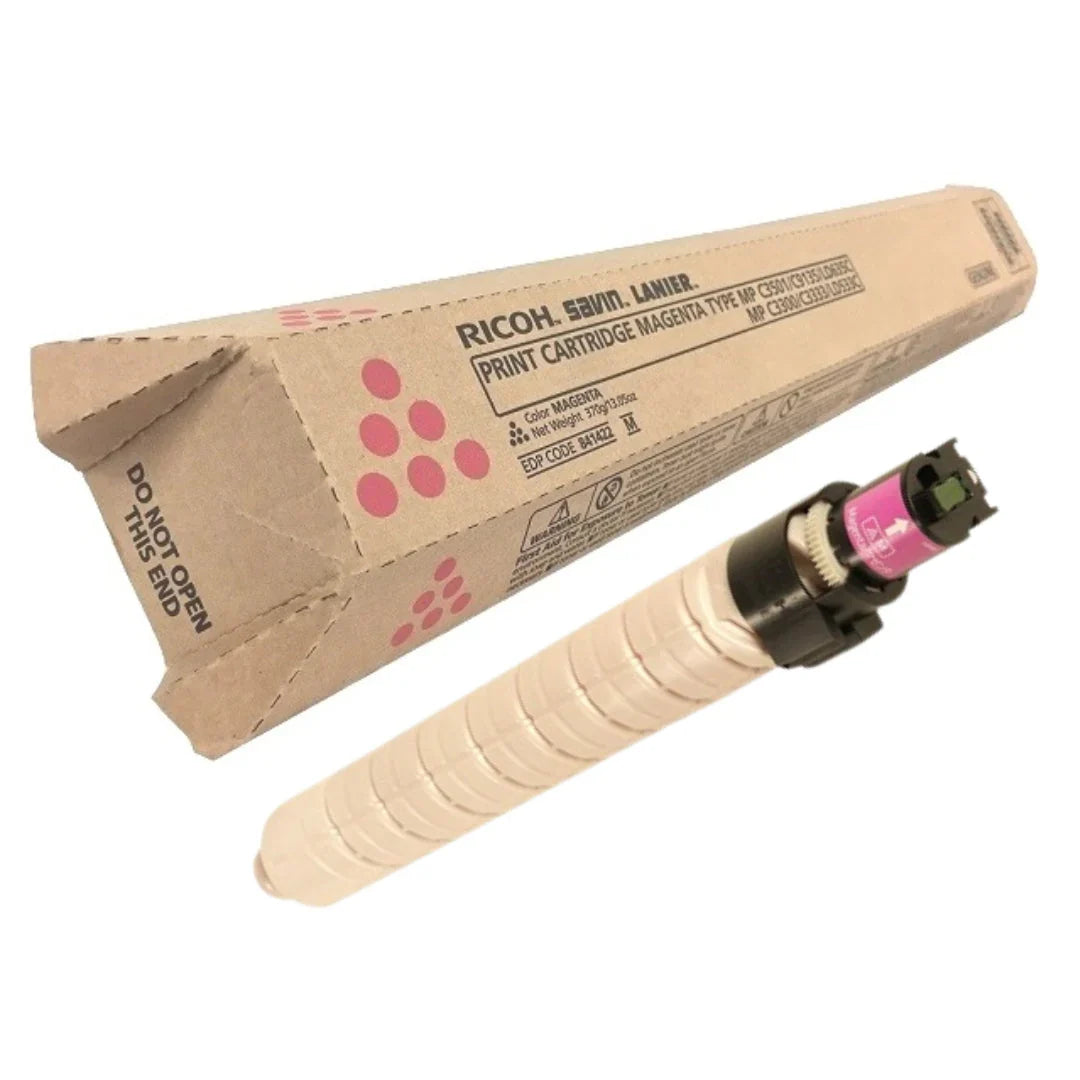 New, Pre-Owned - Ricoh MP C3501/C9135 Standard Yield Magenta Toner Cartridge, 841422