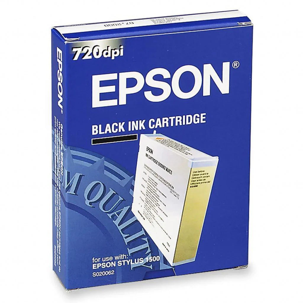 New, Pre-Owned - Epson S020062 Standard Yield Black Inkjet Cartridge, MJIC5