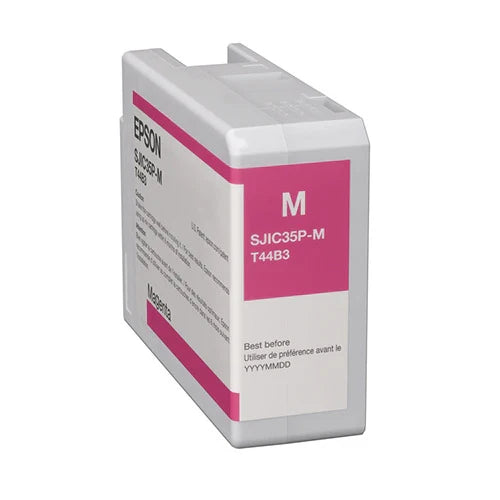 New, Pre-Owned - Epson SJIC35P-M High-Yield Magenta Ink Cartridge, T44B3