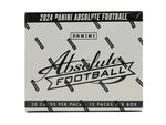 Panini 2024 Absolute Football Trading Card Fat Pack Box