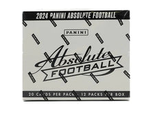Panini 2024 Absolute Football Trading Card Fat Pack Box