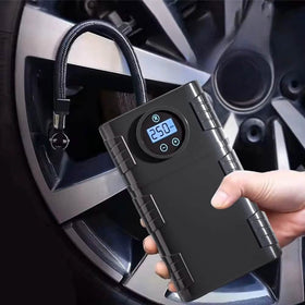 Portable 120 PSI Cordless Air Compressor – Tire Inflator for Car, Bike & Motorcycle