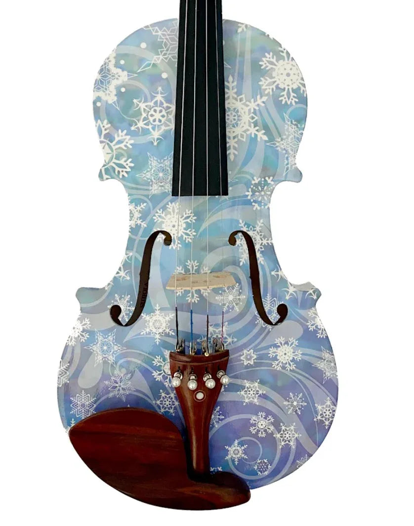 Snowflake White 1/4 Violin Outfit