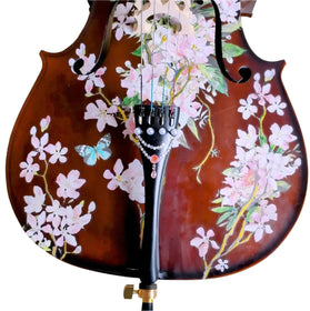 Cherry Blossom Cello Outfit | Pearl Fine Tuners & Brazilwood Bow