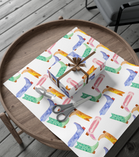 Watercolor Cowboy Boots Giftwrap