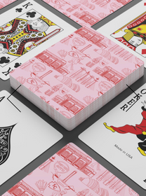 Kansas City Toile Playing Cards