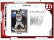 2024 Bowman Baseball Hobby Jumbo Box
