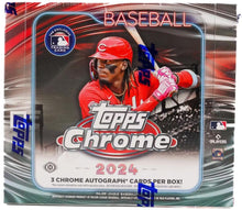 2024 Topps Chrome Baseball Hobby Jumbo Box