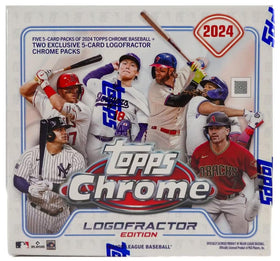 2024 Topps Chrome Logofractor Baseball Box