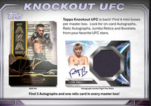 2024 Topps Knockout UFC Hobby Box