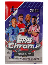 2024 Topps MLS Major League Soccer Chrome Hobby Box