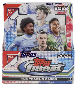 2022 Topps MLS Major League Soccer Finest Soccer Hobby Box