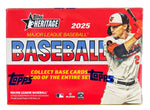 2025 Topps Heritage Baseball 8-Pack Blaster Box