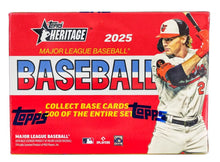 2025 Topps Heritage Baseball 8-Pack Blaster Box