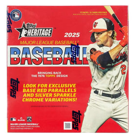 2025 Topps Heritage Baseball Mega Box