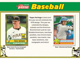 2025 Topps Heritage Baseball Mega Box