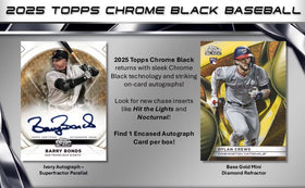 2025 Topps Chrome Black Baseball Hobby Box