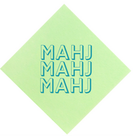 Mah Jong Cocktail Napkins