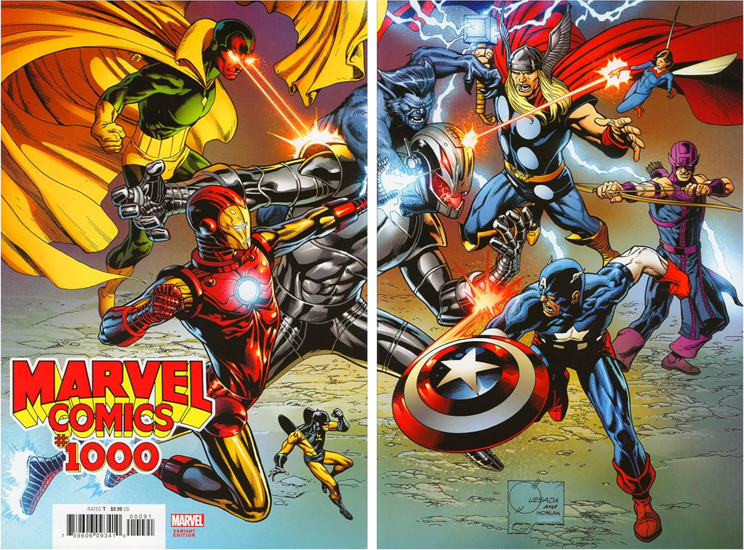 MARVEL COMICS #1000 QUESADA WRAPAROUND VAR (08/28/2019)