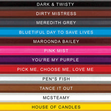 Shades of Anatomy Colored Pencils for Fans of Grey's Anatomy