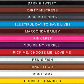 Shades of Anatomy Colored Pencils for Fans of Grey's Anatomy