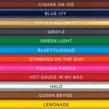 Shades Of Bey Colored Pencils for Fans of Queen Bey