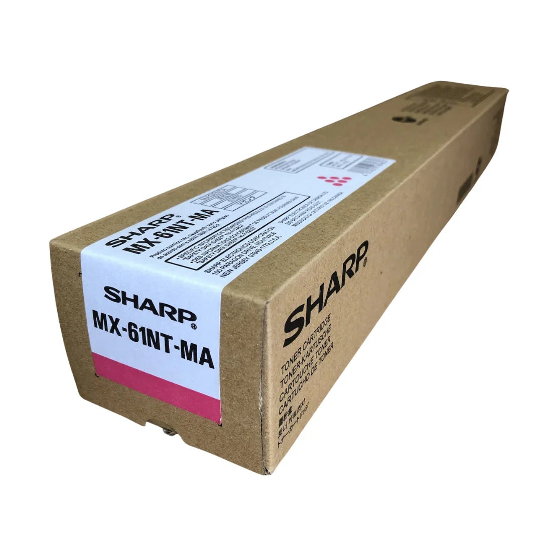 New, Pre-Owned - Sharp MX-61NT Standard Yield Magenta Toner Cartridge, MX-61NTMA