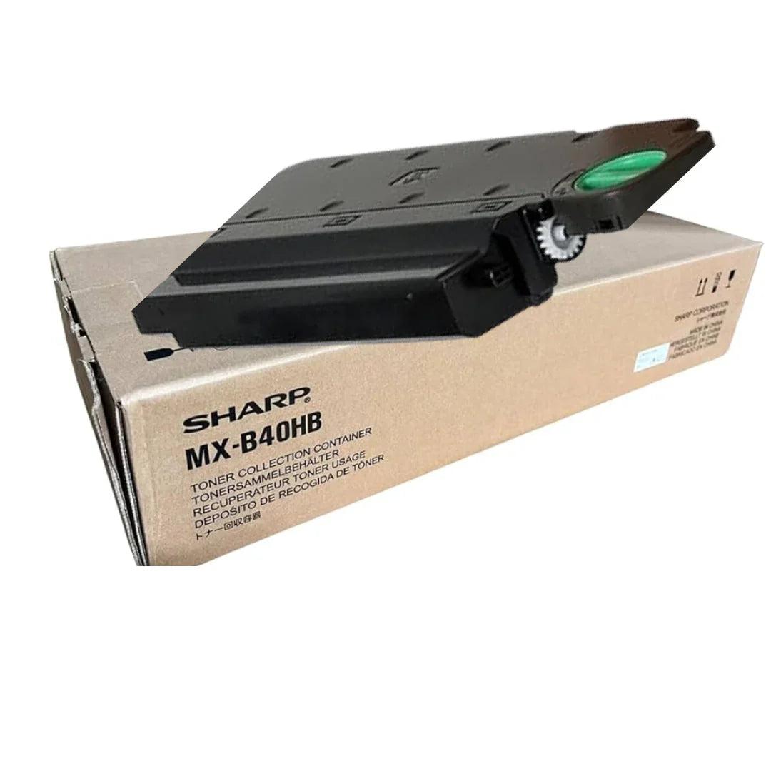 New, Pre-Owned - Sharp MX-B40HB Black Waste Toner Container