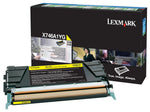 New, Pre-Owned - Lexmark X746A1YG Standard Yield Yellow Toner Cartridge
