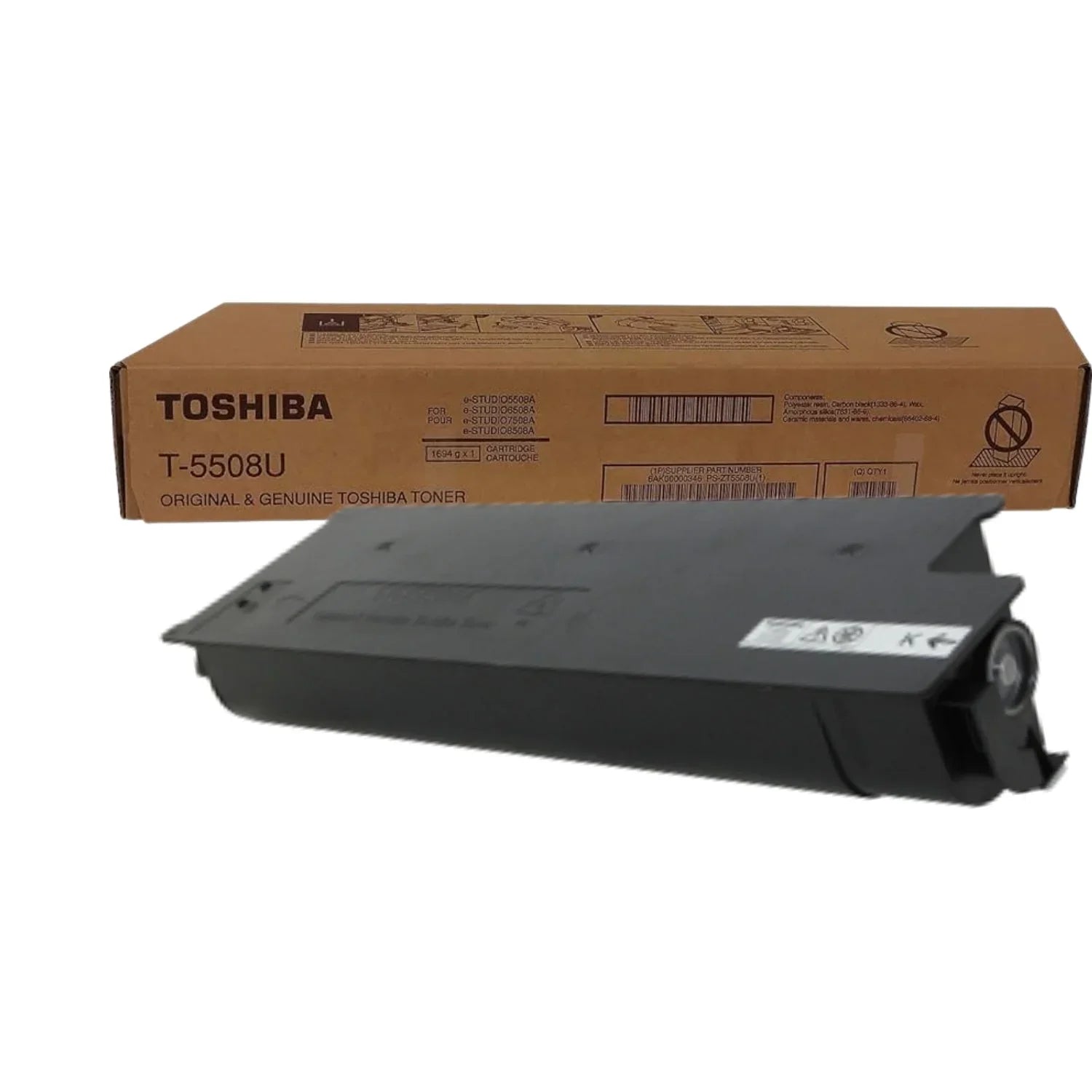 New, Pre-Owned - Toshiba T-5508U Extra High Yield Black Toner Cartridge