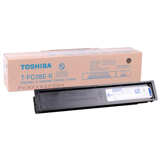 New, Pre-Owned - Toshiba TFC28K Standard Yield Black Toner Cartridge, T-FC28-K