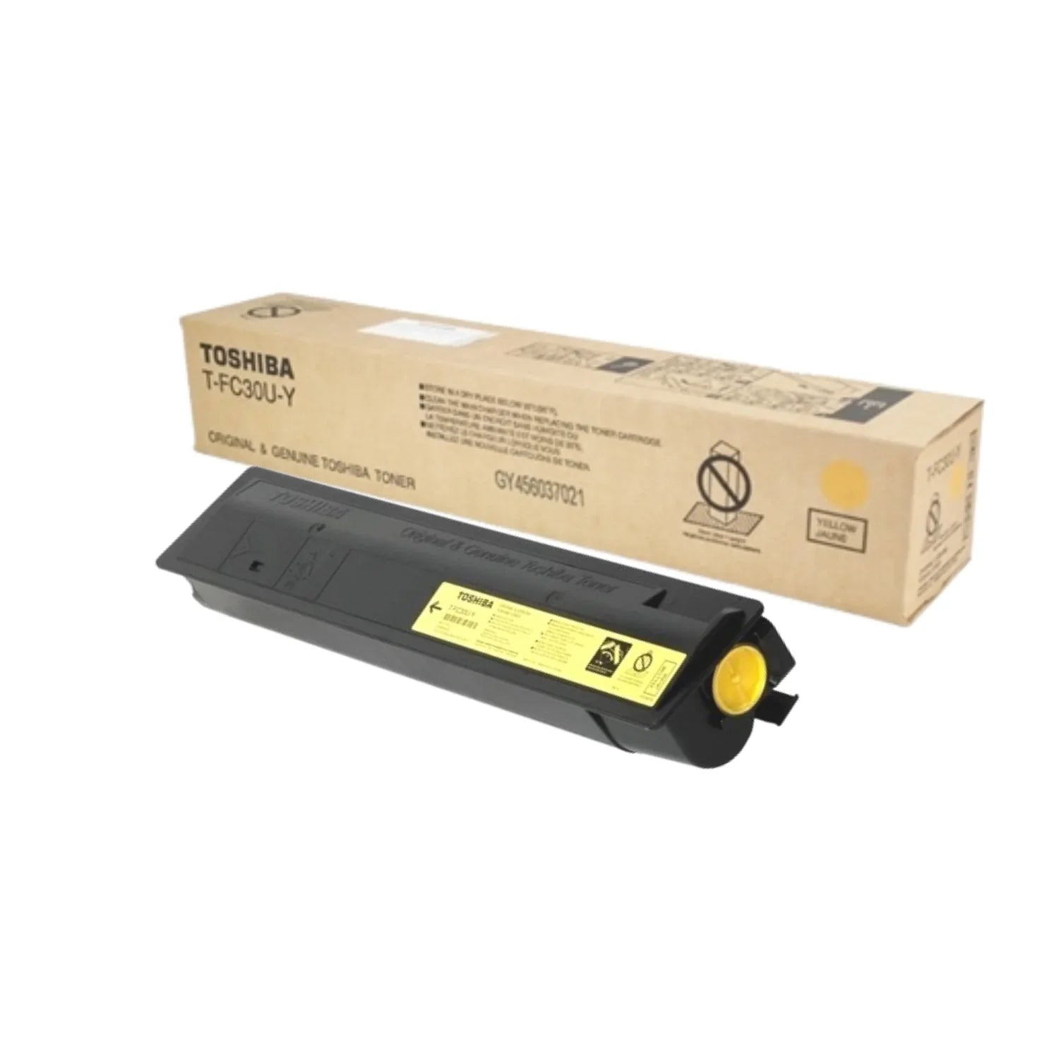 New, Pre-Owned - Toshiba T-FC30U-Y  Standard Yield Yellow Toner Cartridge