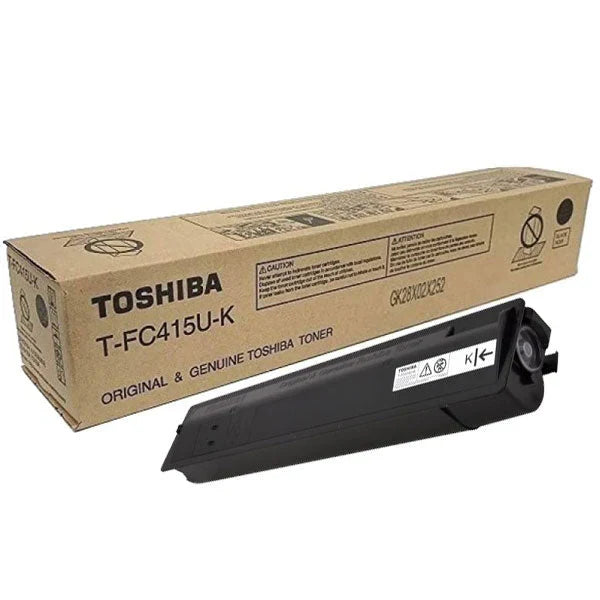 New, Pre-Owned - Toshiba TFC415UK Standard Yield Black Toner Cartridge, T-FC415U-K