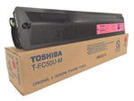 New, Pre-Owned - Toshiba TFC50UM Standard Yield Magenta Toner Cartridge, T-FC50U-M