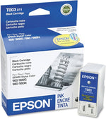 New, Pre-Owned - Epson T003 Black Ink Cartridge, T003011