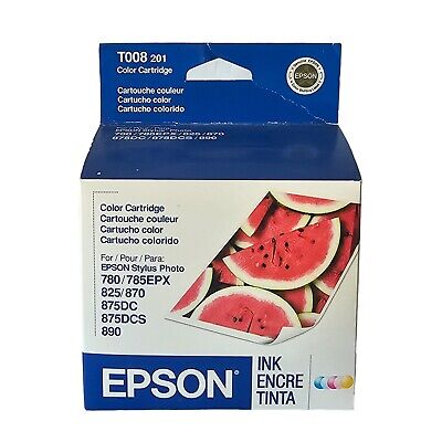 New, Pre-Owned - Epson T008 Standard Yield Color Ink Cartridge