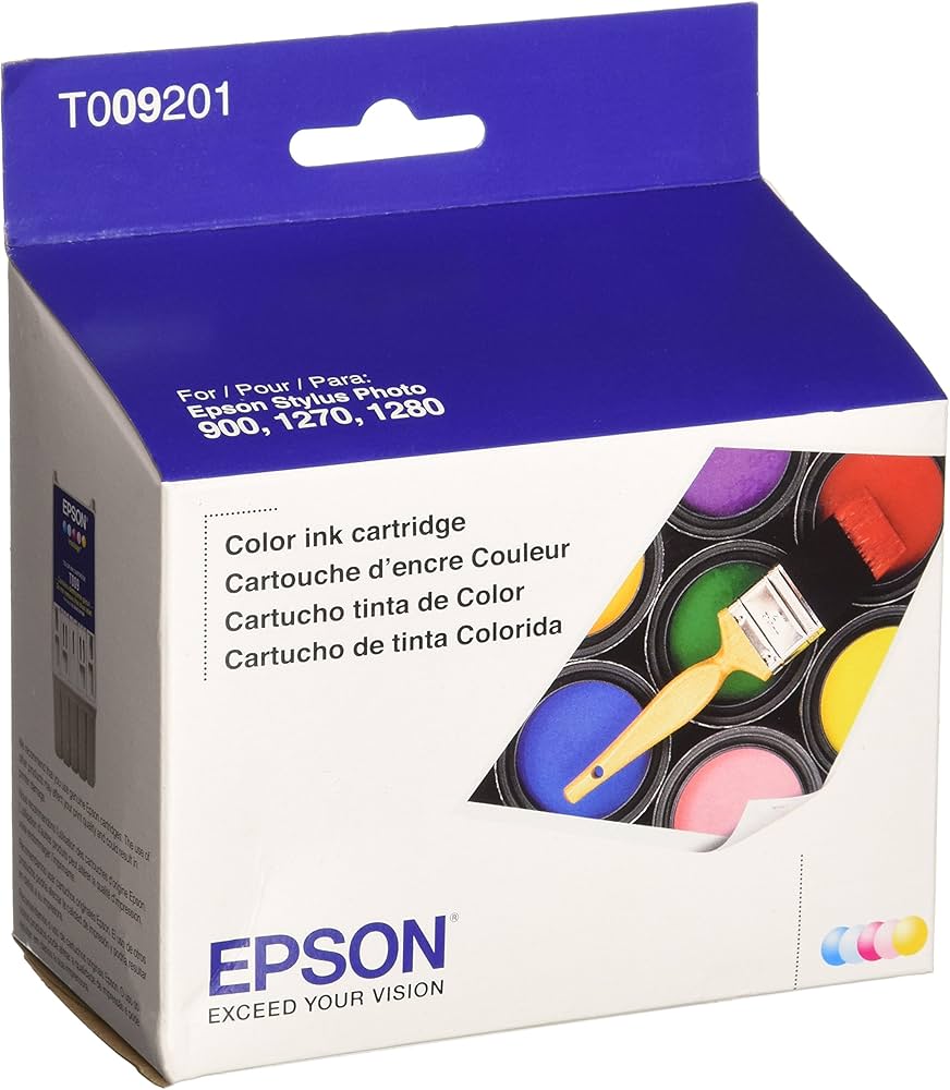 New, Pre-Owned - Epson T009 Standard-Yield Color Ink Cartridge, T009201