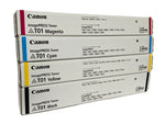 New, Pre-Owned - Canon T01 High Yield Multi-Color Toner Cartridge, 4-Pack