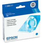 New, Pre-Owned - Epson T0332  Standard-Yield Cyan Ink Cartridge, T033220