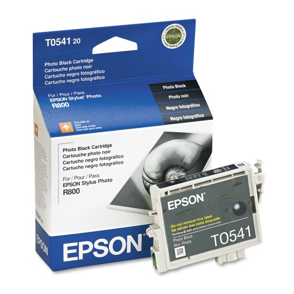 New, Pre-Owned - OEM Epson (T054) Photo Black Ink Cartridge, T054120