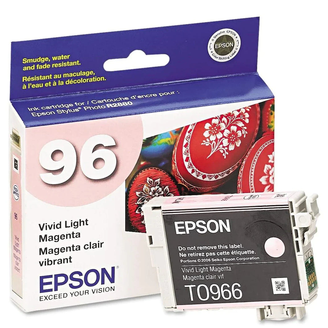 New, Pre-Owned - Epson 96 (T0966) Light Magenta Ink Cartridge