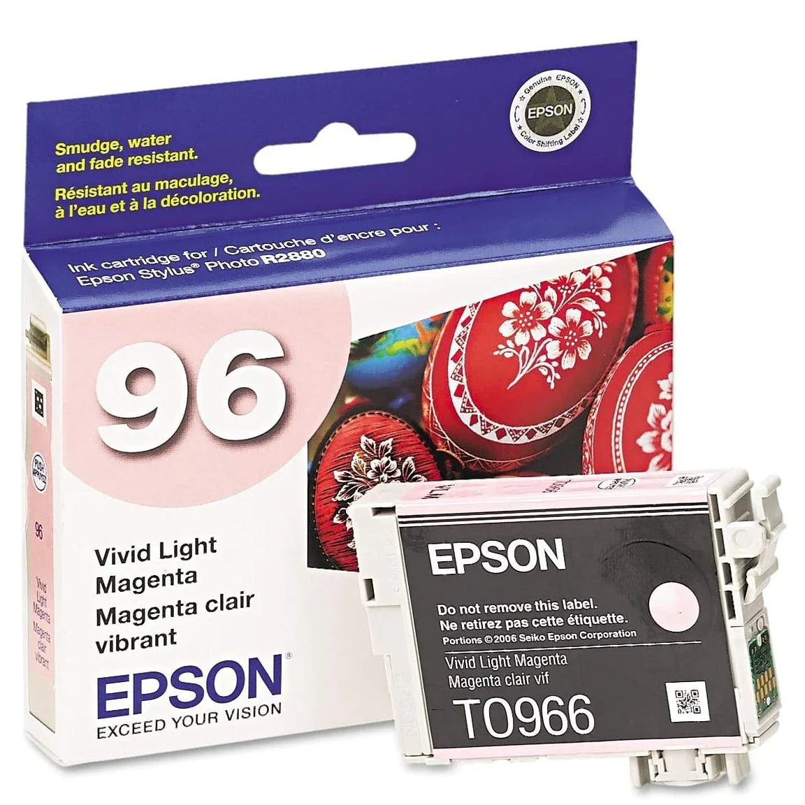 New, Pre-Owned - Epson 96 (T0966) Light Magenta Ink Cartridge
