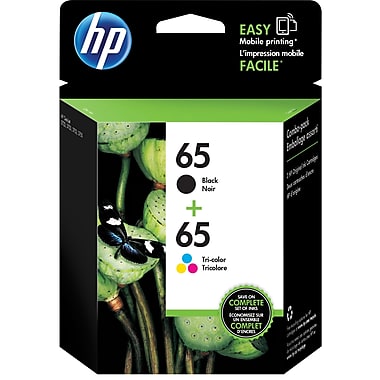 New, Pre-Owned - HP 65 Black & Color Ink Cartridge