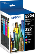 New, Pre-Owned - Epson T822XL/822 High-Yield Multi-Color (4-Pack) Ink Cartridge
