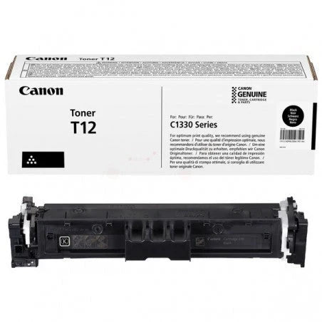 New, Pre-Owned - Canon T12 Standard Yield Black Toner Cartridge, 5098C006