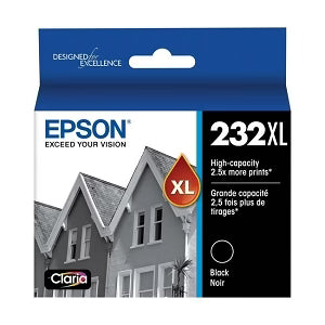 New, Pre-Owned - Epson 232XL High Yield Black Ink Cartridge, T232XL120-S